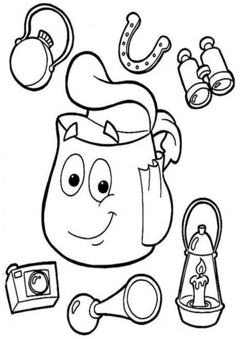 Free & Easy To Print Dora Coloring Pages - Tulamama
