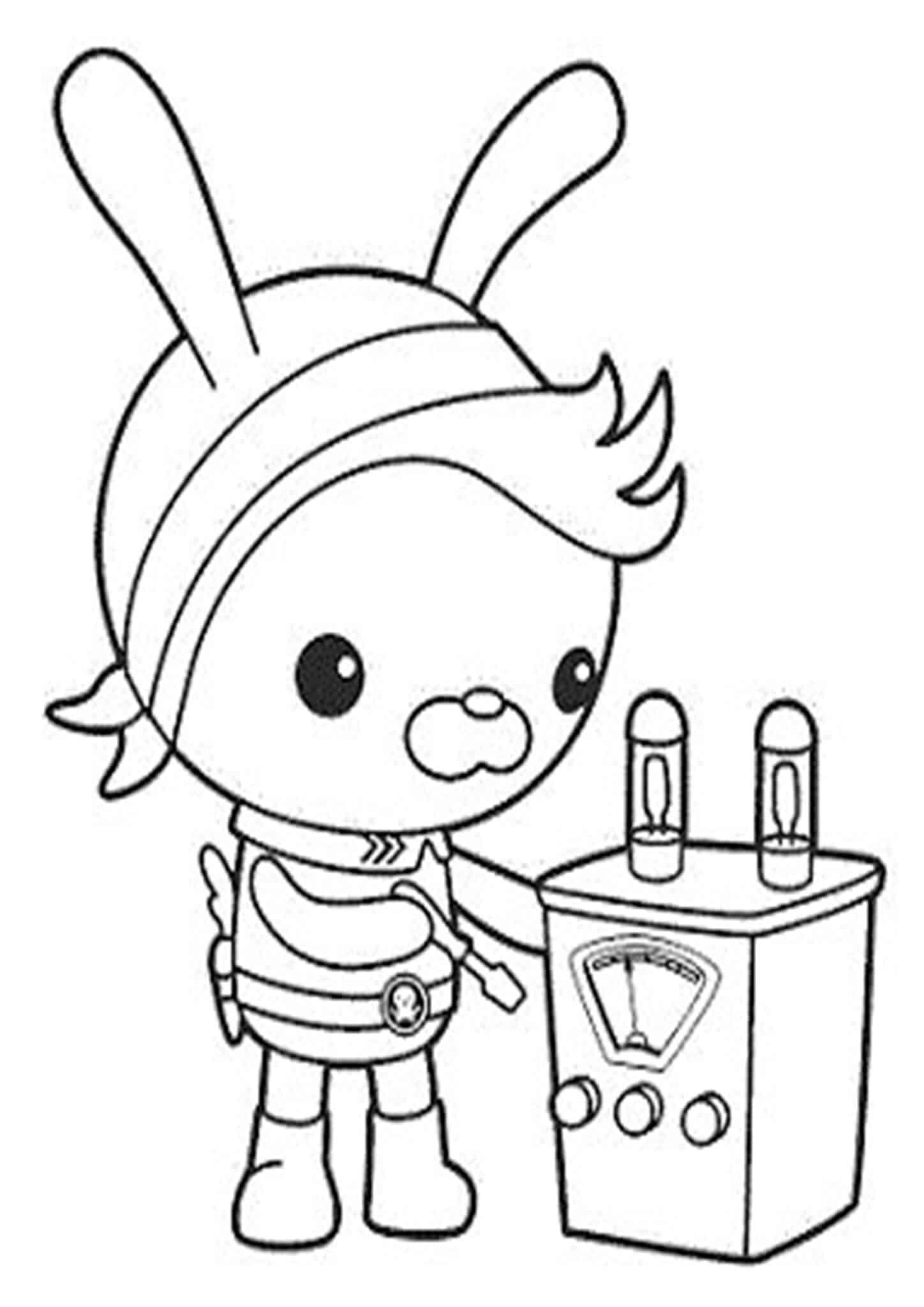 Free & Easy To Print Octonauts Coloring Pages Tulamama