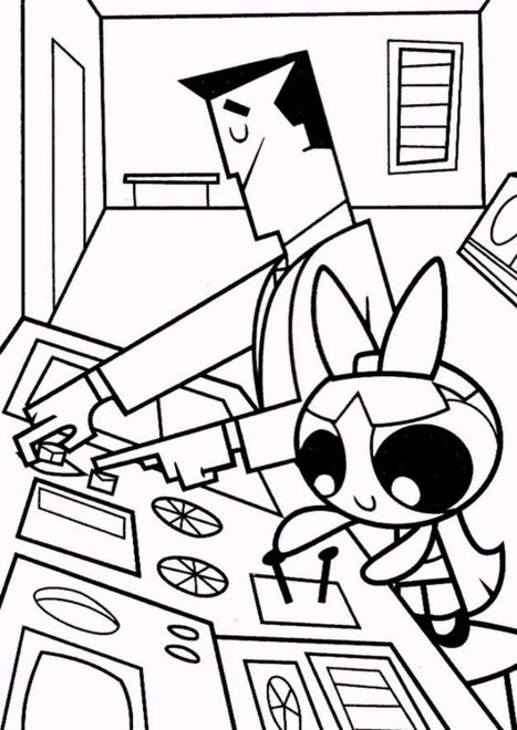 Free & Easy To Print Powerpuff Girls Coloring Pages - Tulamama