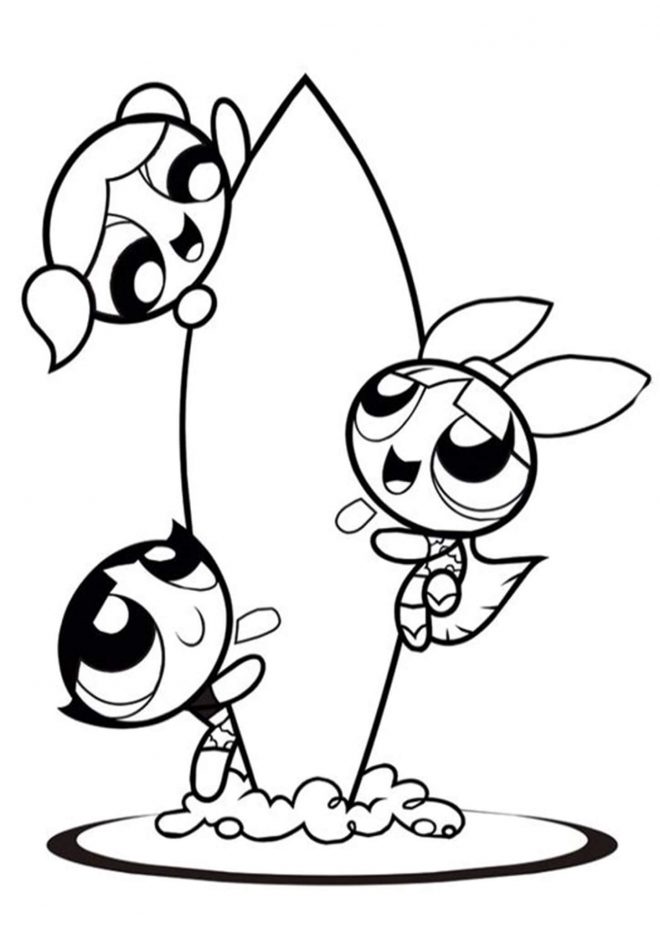 Free & Easy To Print Powerpuff Girls Coloring Pages - Tulamama