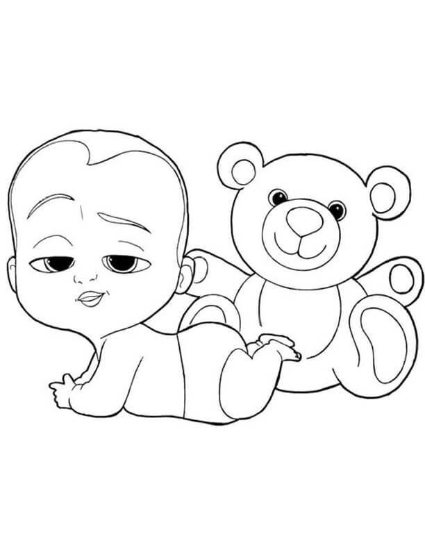 Free And Easy To Print Boss Baby Coloring Pages Tulamama