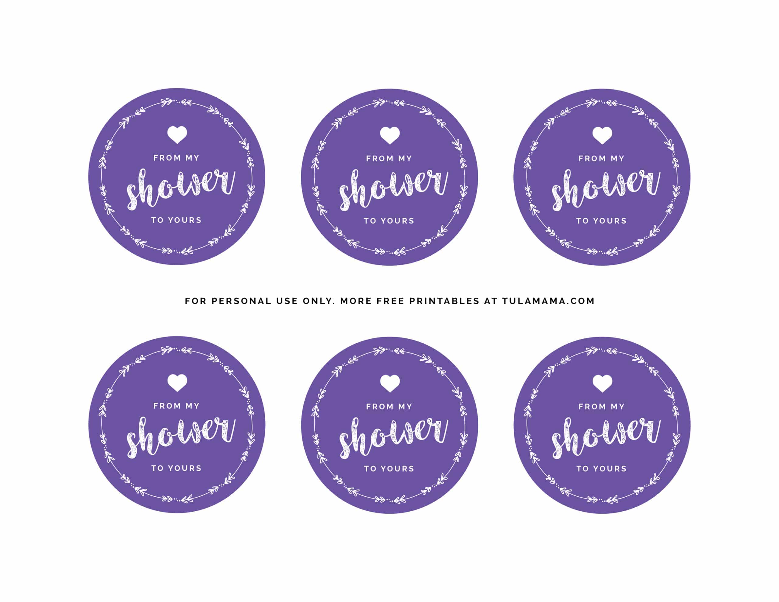 from my shower to yours