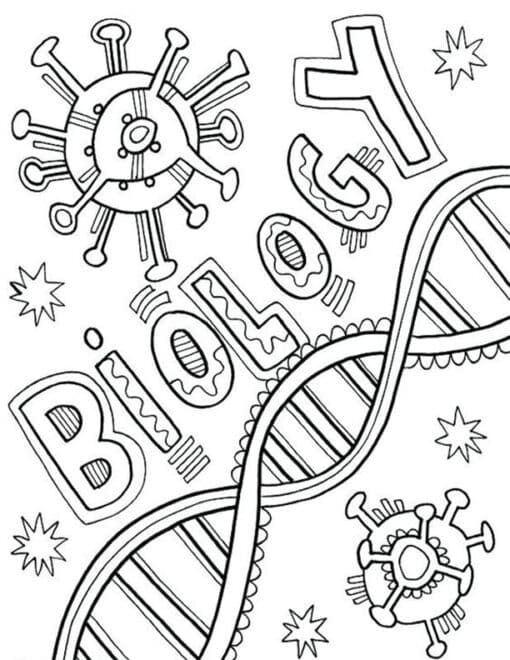 Free & Easy To Print Science Coloring Pages - Tulamama