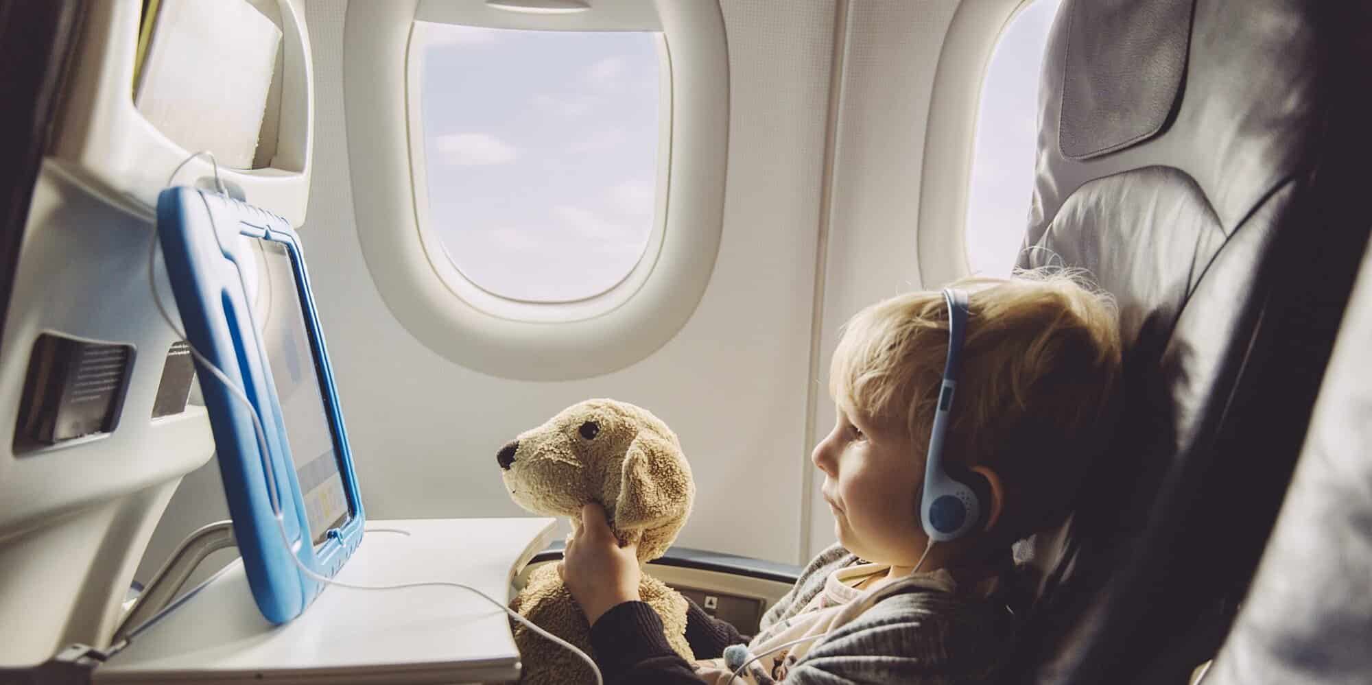 flying with children