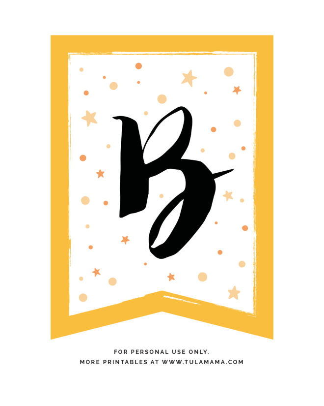 Free Printable Halloween Letters - Tulamama