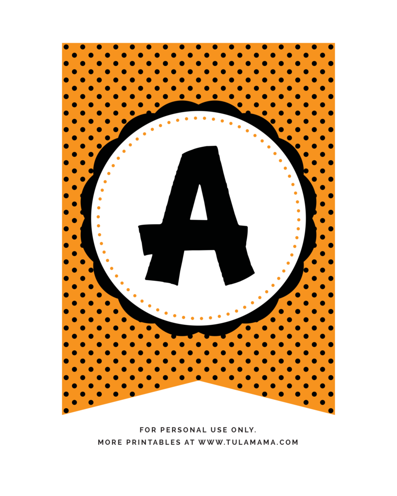 Halloween Alphabet Letters | Free Printables - Tulamama halloween-alphabet-letters-free-printables-tulamama