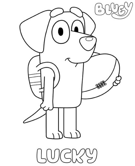 Bluey Coloring Pages For Kids Free And Easy Print Or Download Images