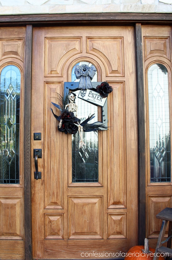 Halloween door decorations