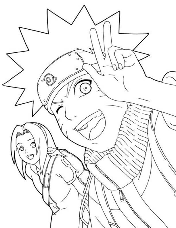 Naruto Coloring Pages 