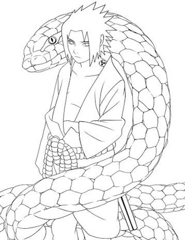 free easy to print naruto coloring pages tulamama
