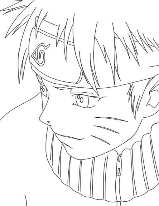 Free & Easy To Print Naruto Coloring Pages - Tulamama