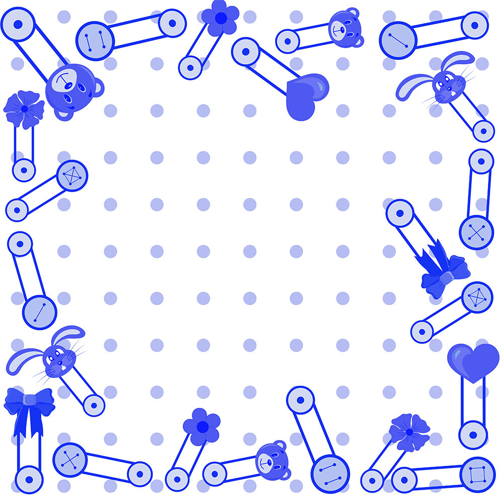 Baby Boy Scrapbook Paper