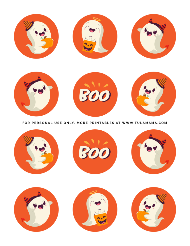 Free Printable Halloween Gift Tags.