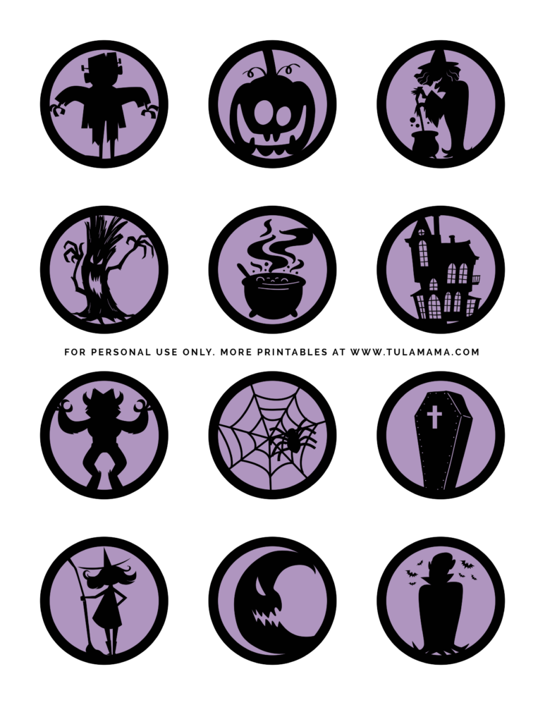 Free Printable Halloween Gift Tags.