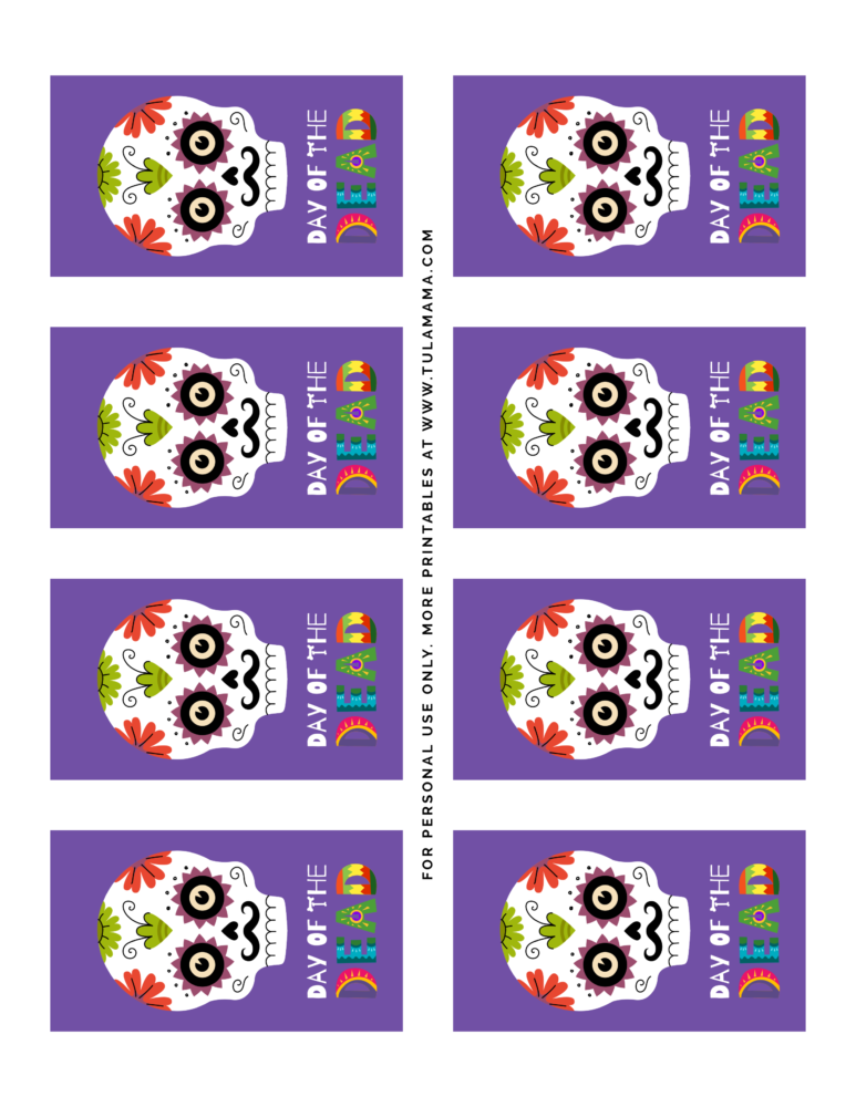 Free Printable Halloween Gift Tags.