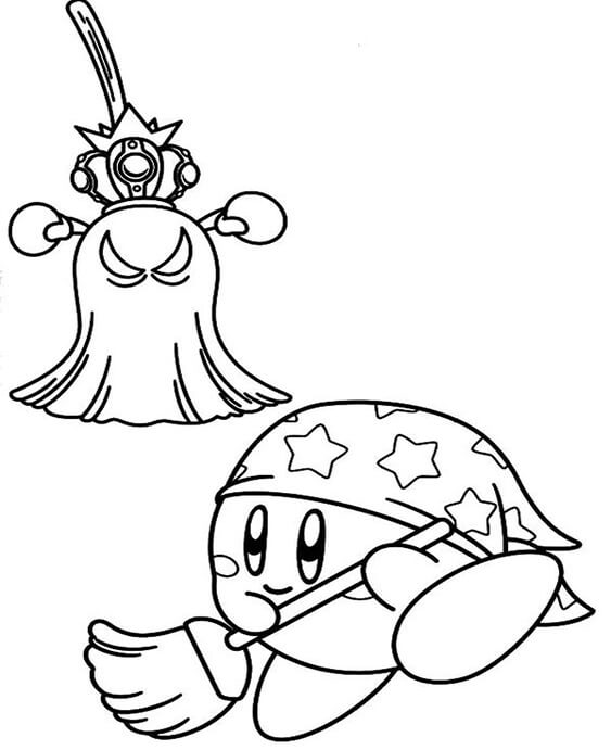 Free & Easy To Print Kirby Coloring Pages - Tulamama