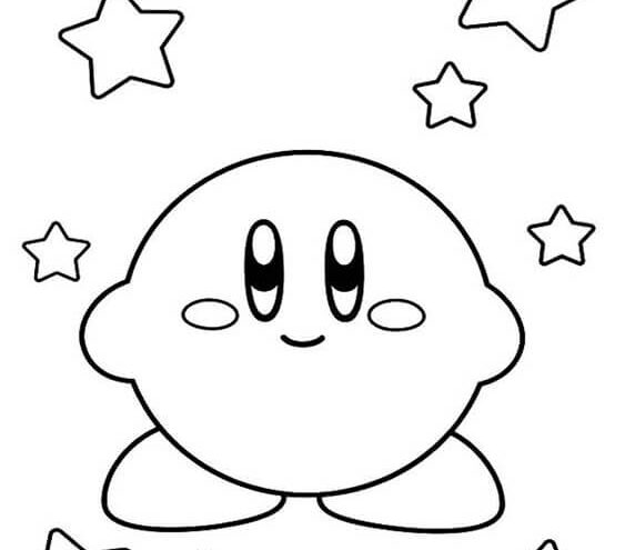 Free & Easy To Print Kirby Coloring Pages - Tulamama