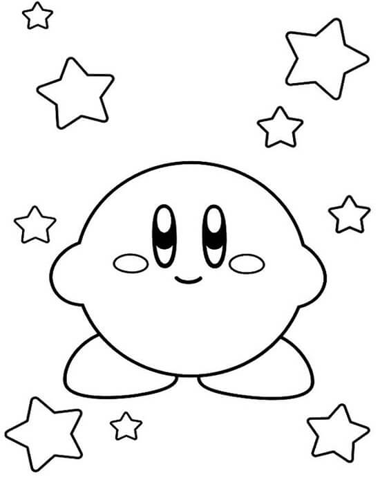 Free & Easy To Print Kirby Coloring Pages - Tulamama