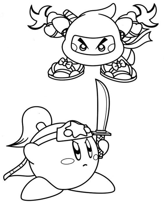 Free & Easy To Print Kirby Coloring Pages - Tulamama