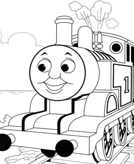 Free & Easy To Print Thomas the Train Coloring Pages - Tulamama