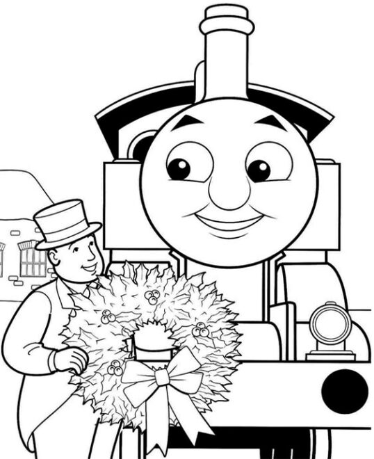 Free & Easy To Print Thomas the Train Coloring Pages - Tulamama