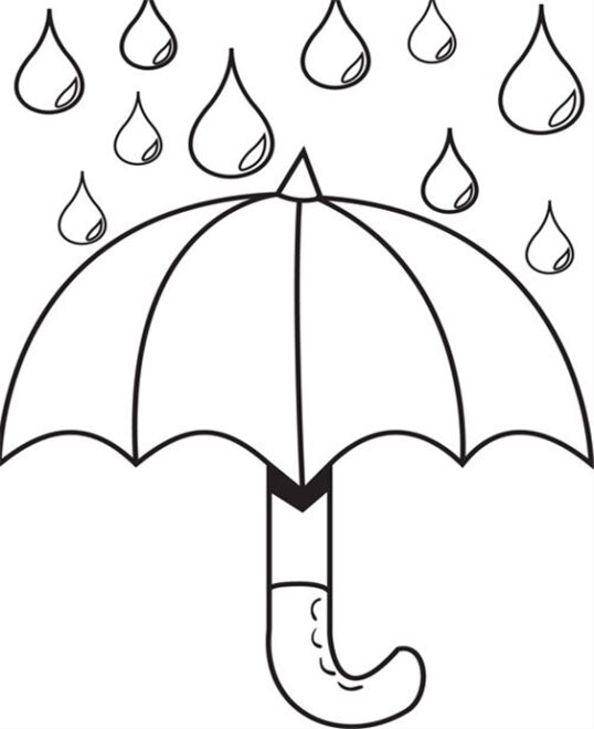 Free & Easy To Print Weather Coloring Pages - Tulamama