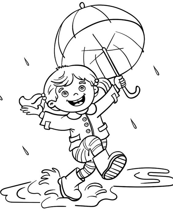 Free & Easy To Print Weather Coloring Pages - Tulamama