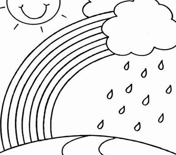 free easy to print weather coloring pages tulamama
