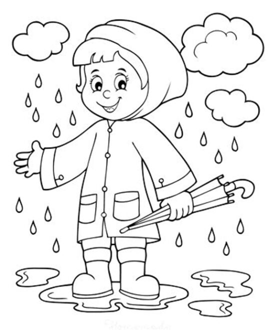 Free & Easy To Print Weather Coloring Pages - Tulamama