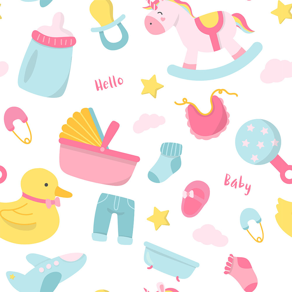 Baby Scrapbook Paper