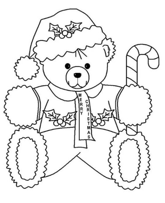 Free & Easy To Print Candy Cane Coloring Pages - Tulamama