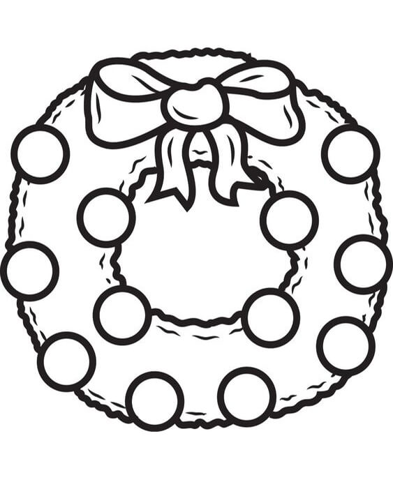 Fun Christmas Wreath coloring pages for your little one. They're free and easy to print. The collection is varied for different skill levels and...