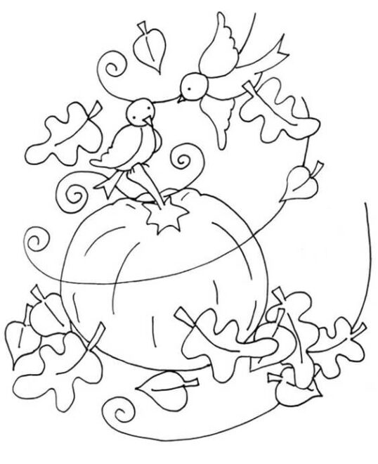 Free & Easy To Print Fall Coloring Pages - Tulamama