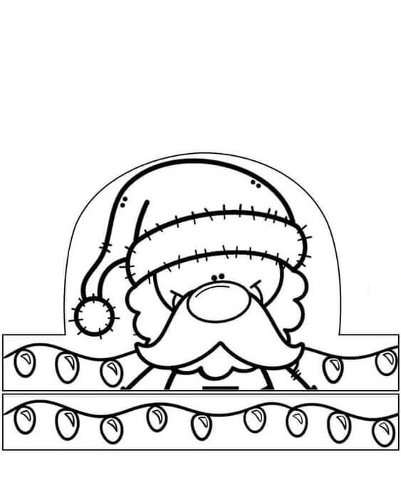 Free & Easy To Print Christmas Lights Coloring Pages - Tulamama