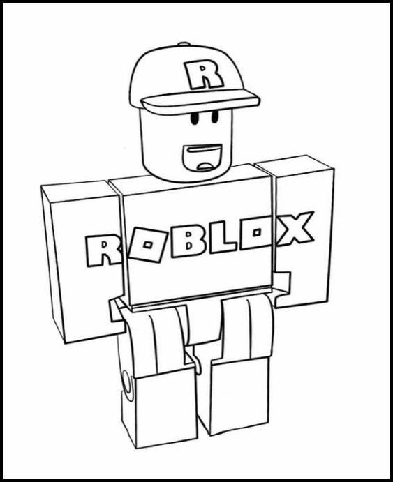Roblox - Free printable Coloring pages for kids