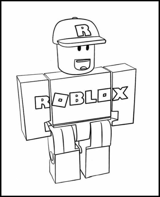 Pin em ROBLOX COLORING PAGES