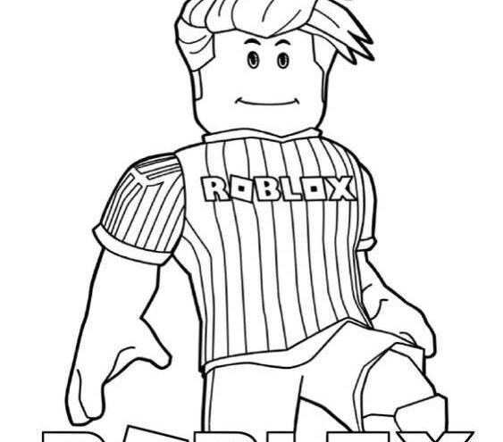 Free & Easy To Print Roblox Coloring Pages - Tulamama