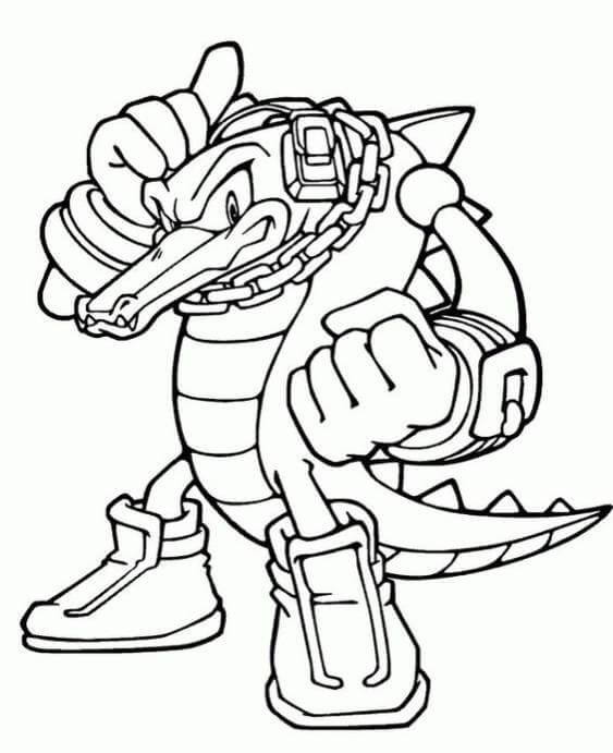 sonic x characters coloring pages