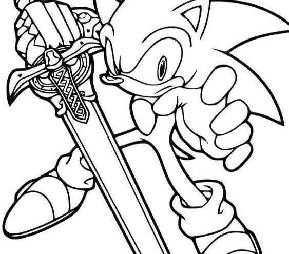 Dark Sonic Coloring Page. The following is our collection of Sonic