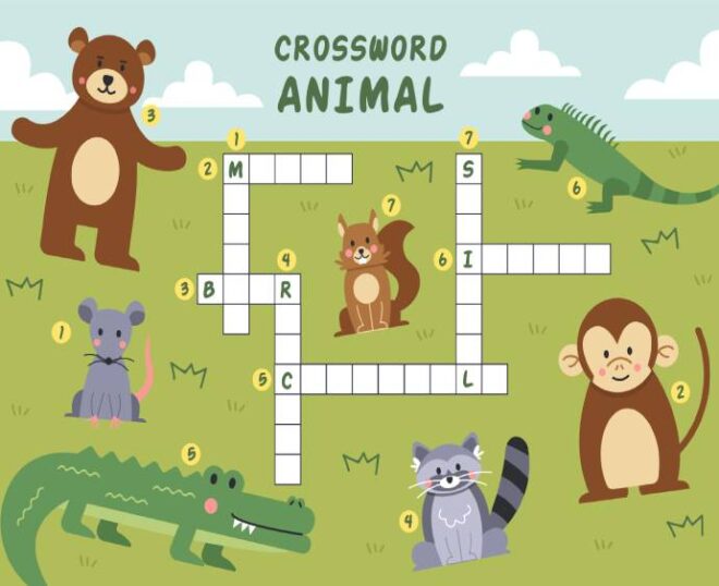 Free and Easy To Print Crossword Puzzles for Kids - Tulamama