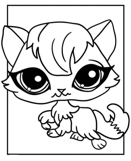 Free & Easy To Print Littlest Pet Shop Coloring Pages - Tulamama