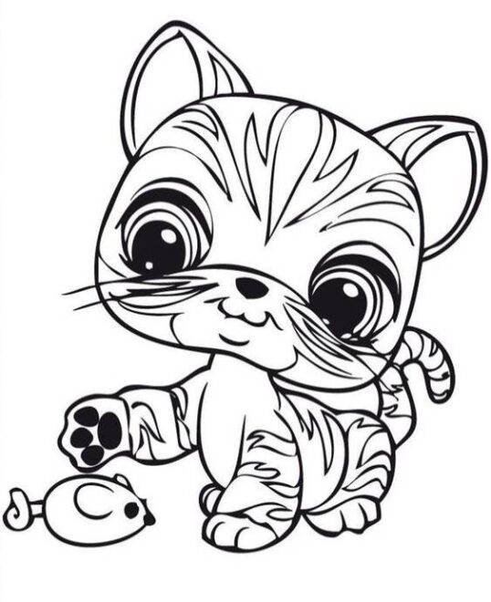 Free & Easy To Print Littlest Pet Shop Coloring Pages - Tulamama