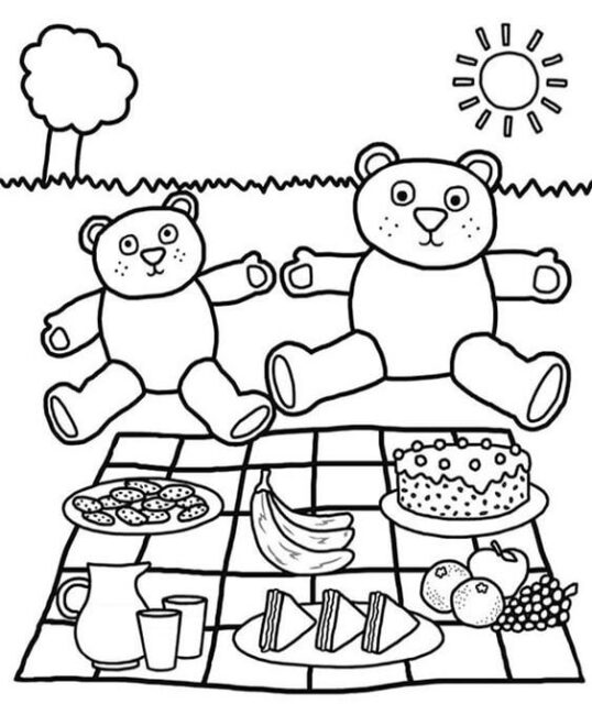 Free & Easy To Print Teddy Bear Coloring Pages - Tulamama