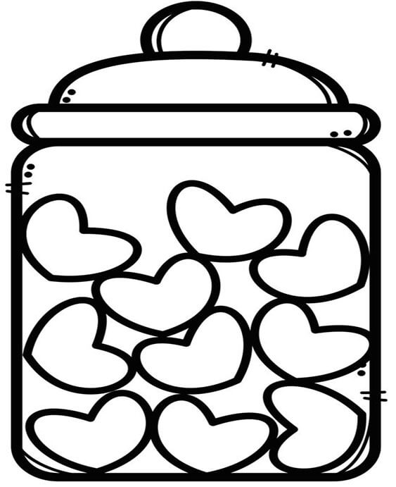 Free & Easy To Print Valentines Day Coloring Pages - Tulamama