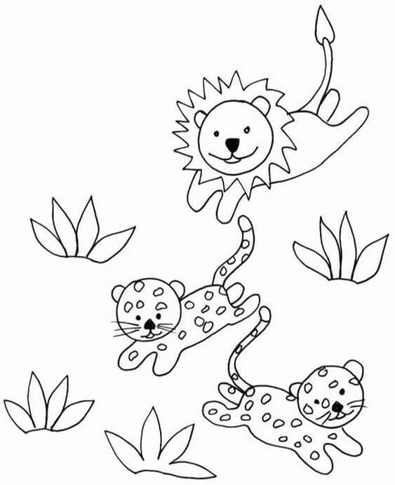 Fun cheetah coloring pages for your little one. They're free and easy to print. The collection is varied for different skill levels and...