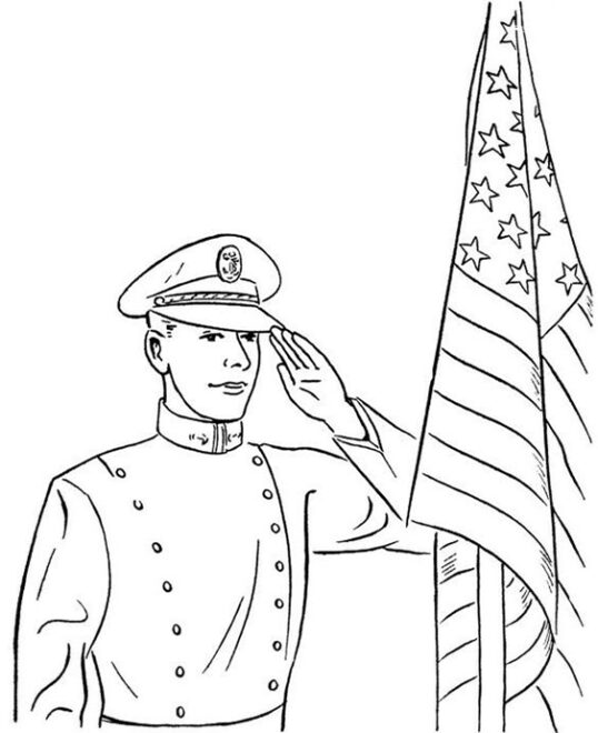 Free & Easy To Print Memorial Day Coloring Pages - Tulamama