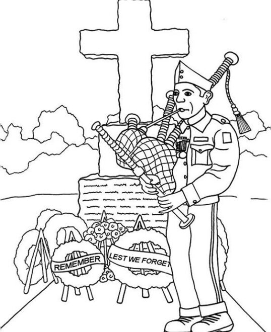 Free & Easy To Print Memorial Day Coloring Pages - Tulamama