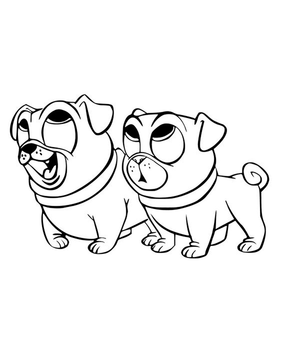 free easy to print puppy dog pals coloring pages tulamama