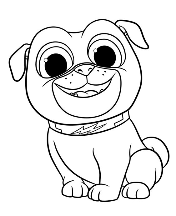 Free & Easy To Print Puppy Dog Pals Coloring Pages - Tulamama