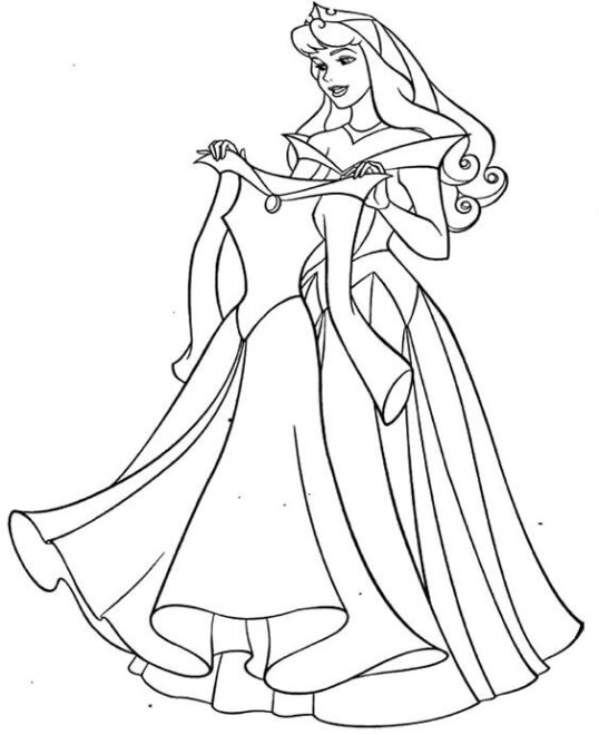 Free & Easy To Print Sleeping Beauty Coloring Pages - Tulamama